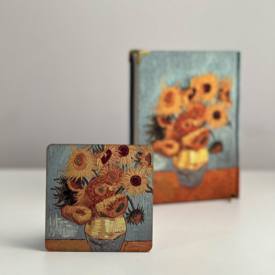 Vase with Twelve Sunflowers Notebook