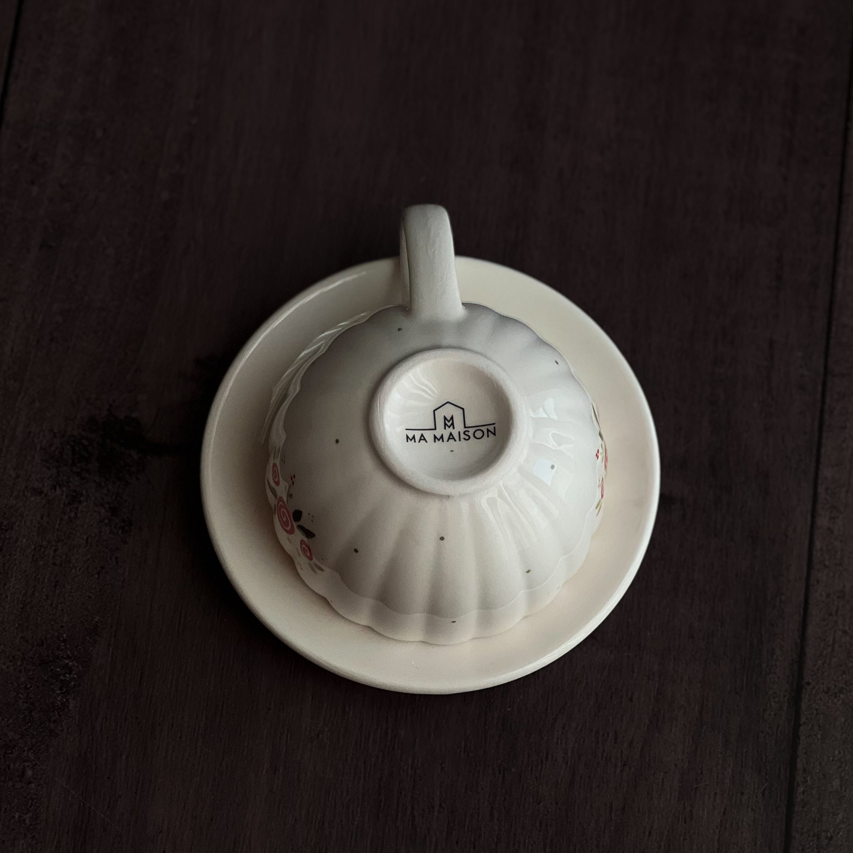 Flowers Latte Cup