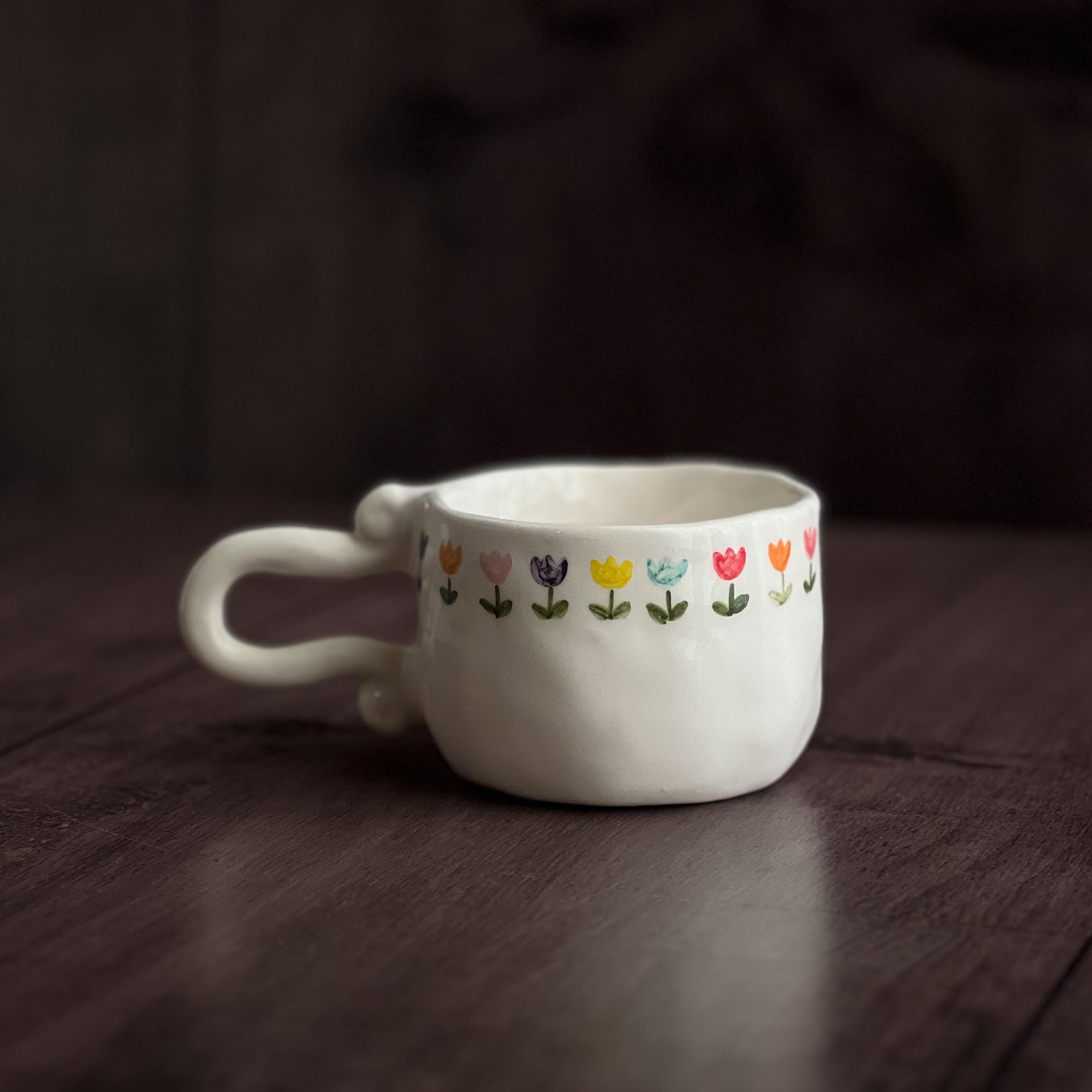 Colorful Flowers Mug