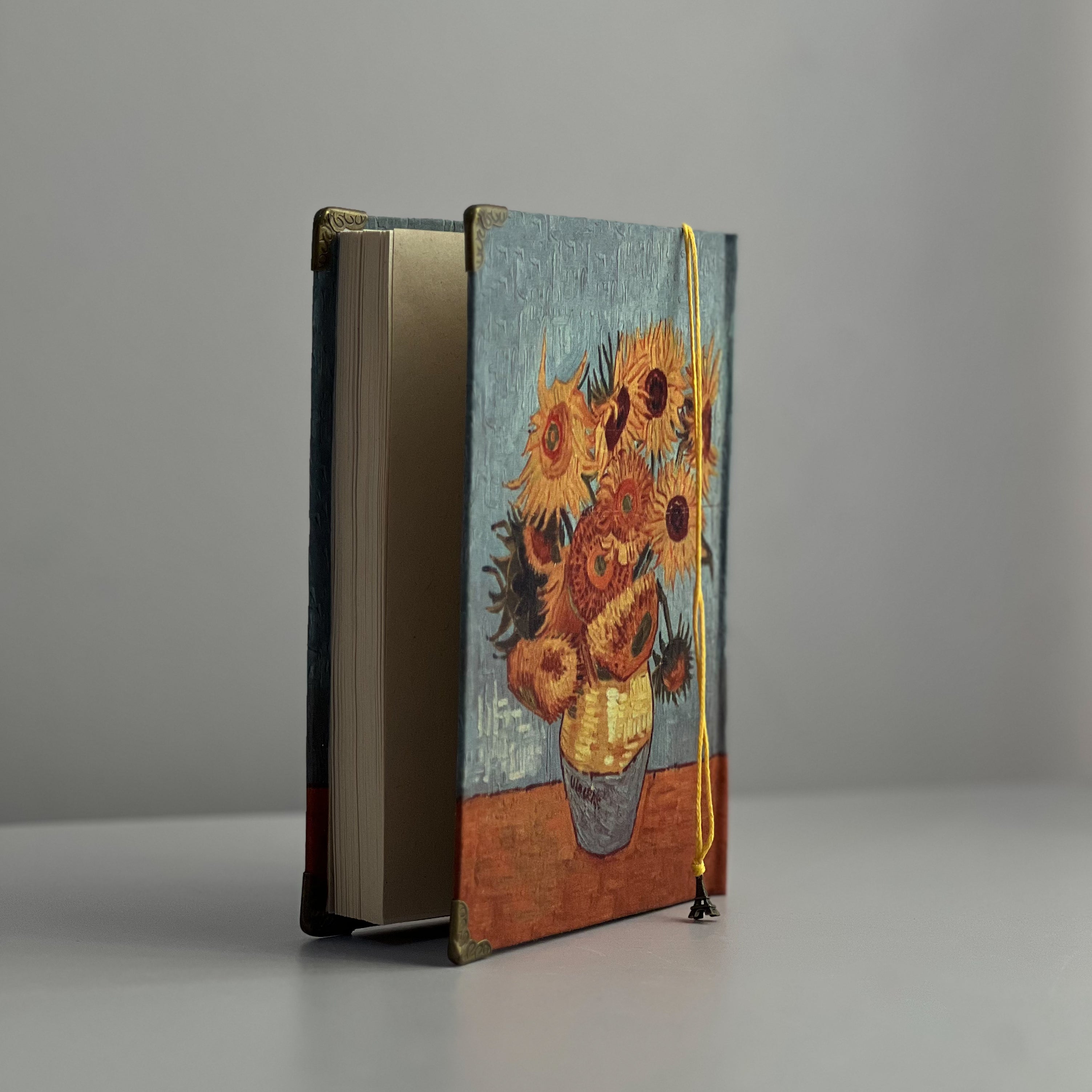 Vase with Twelve Sunflowers Notebook