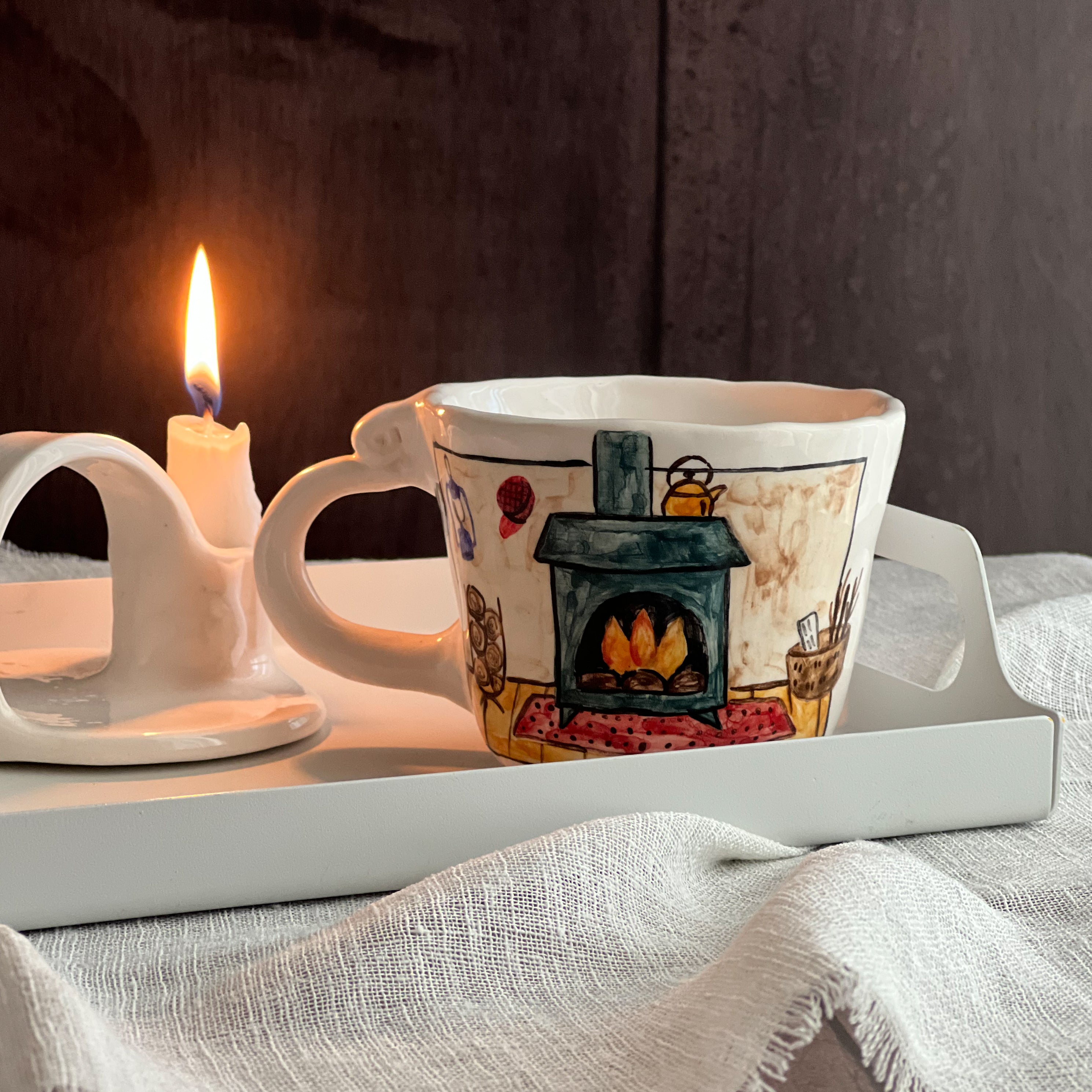The Fireplace Mug