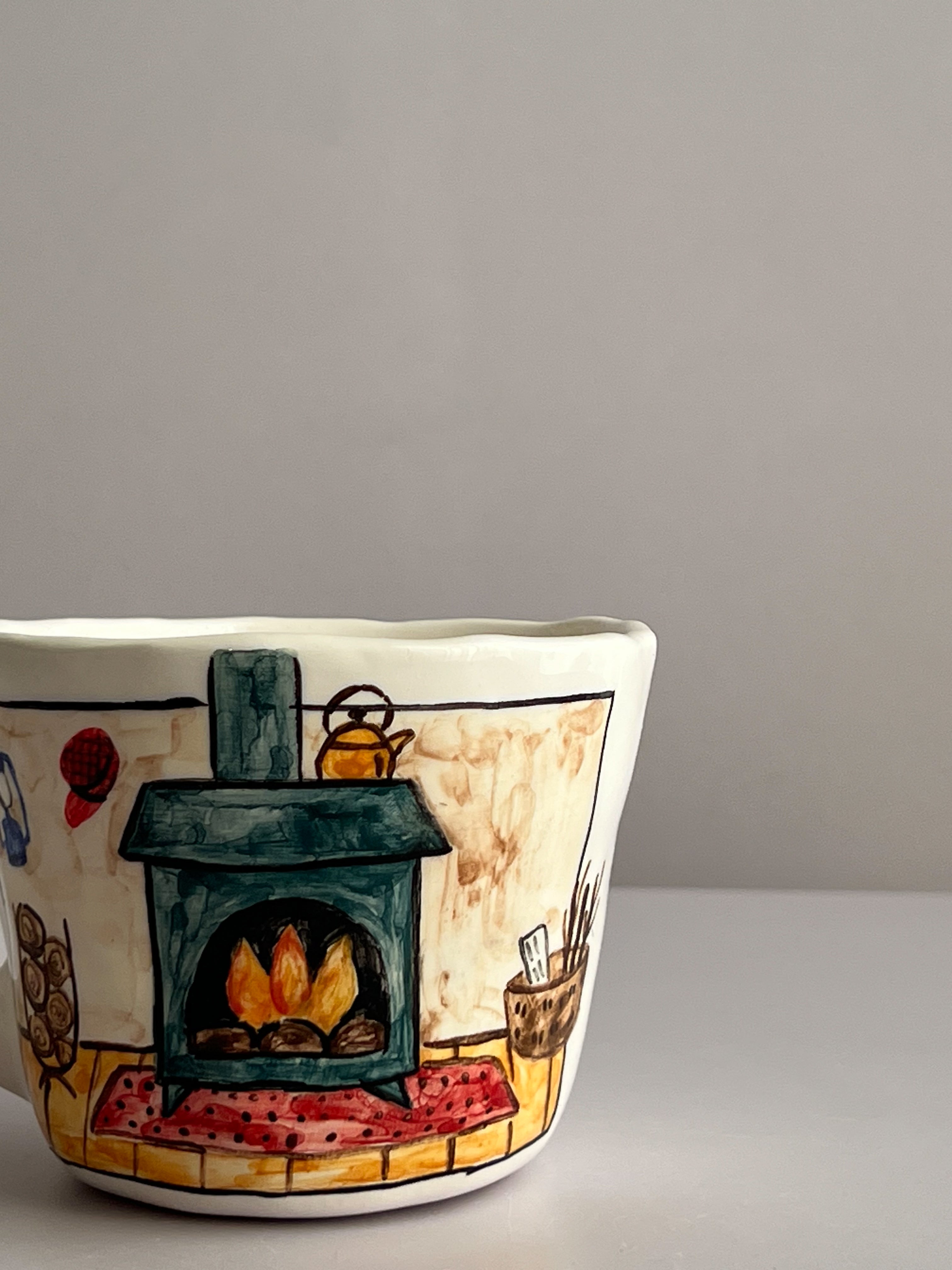 The Fireplace Mug
