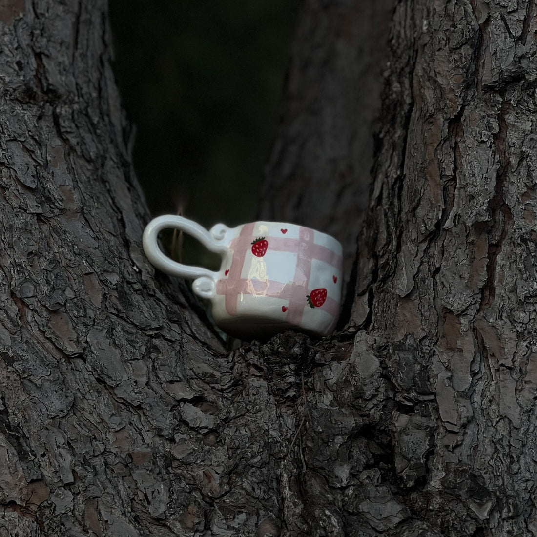 Strawberries Love Mug