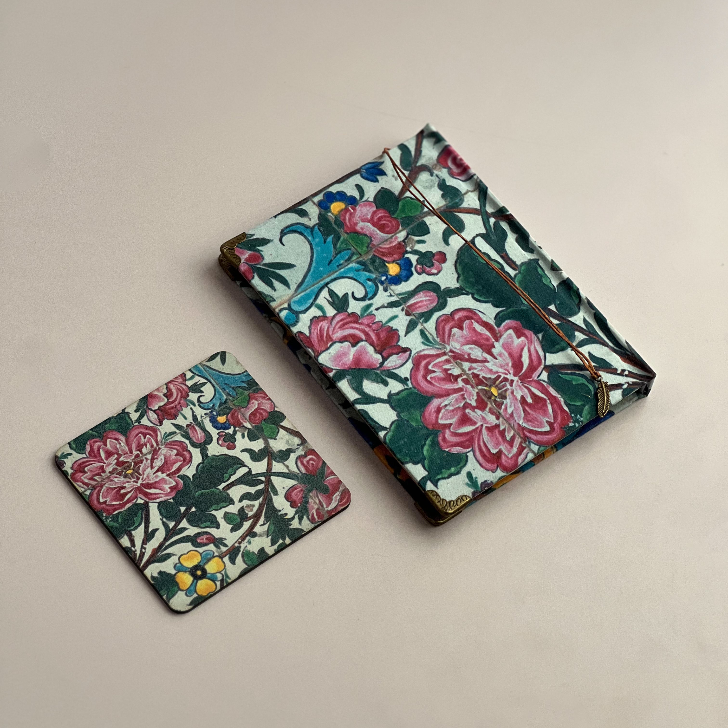 Pink Flower Notebook