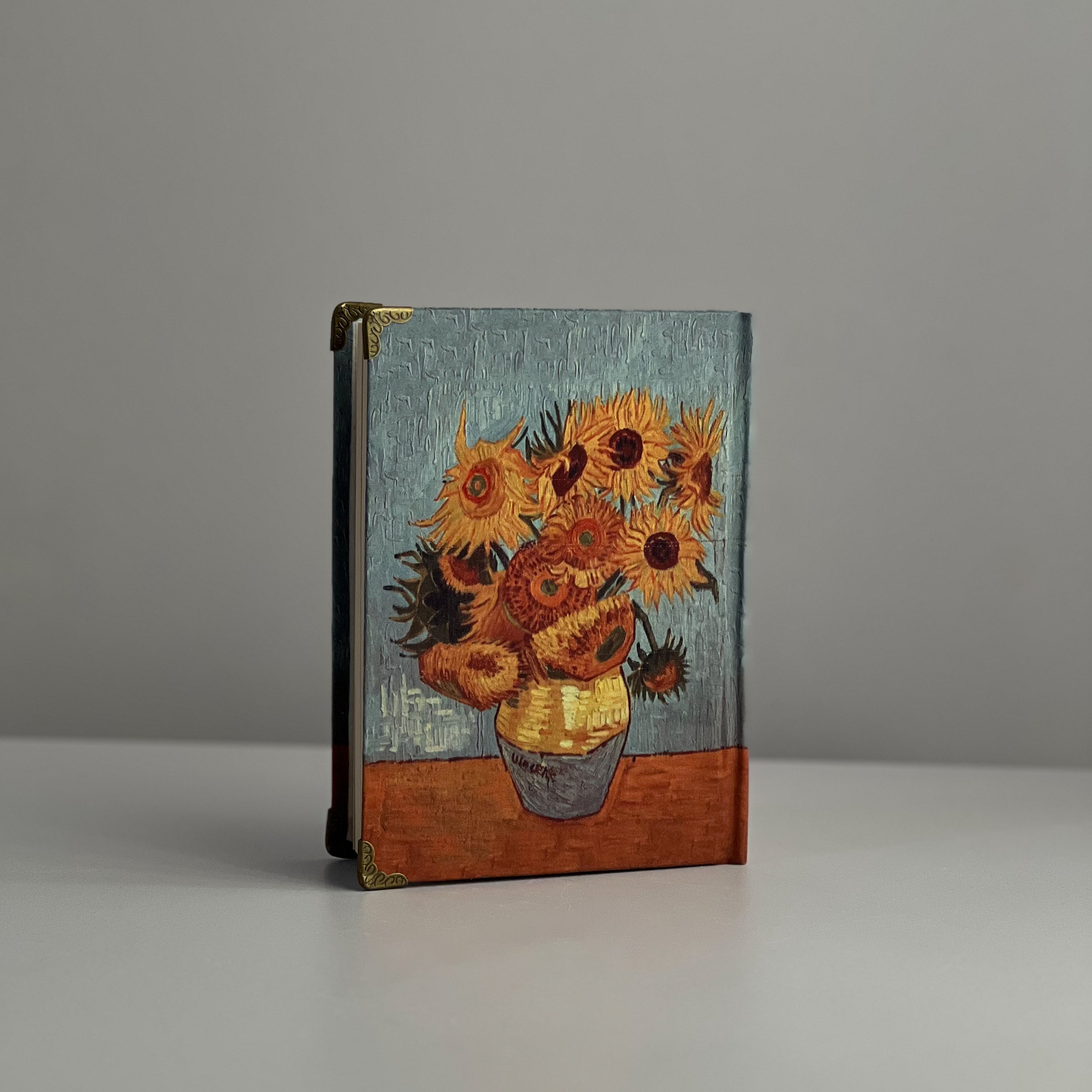 Vase with Twelve Sunflowers Notebook