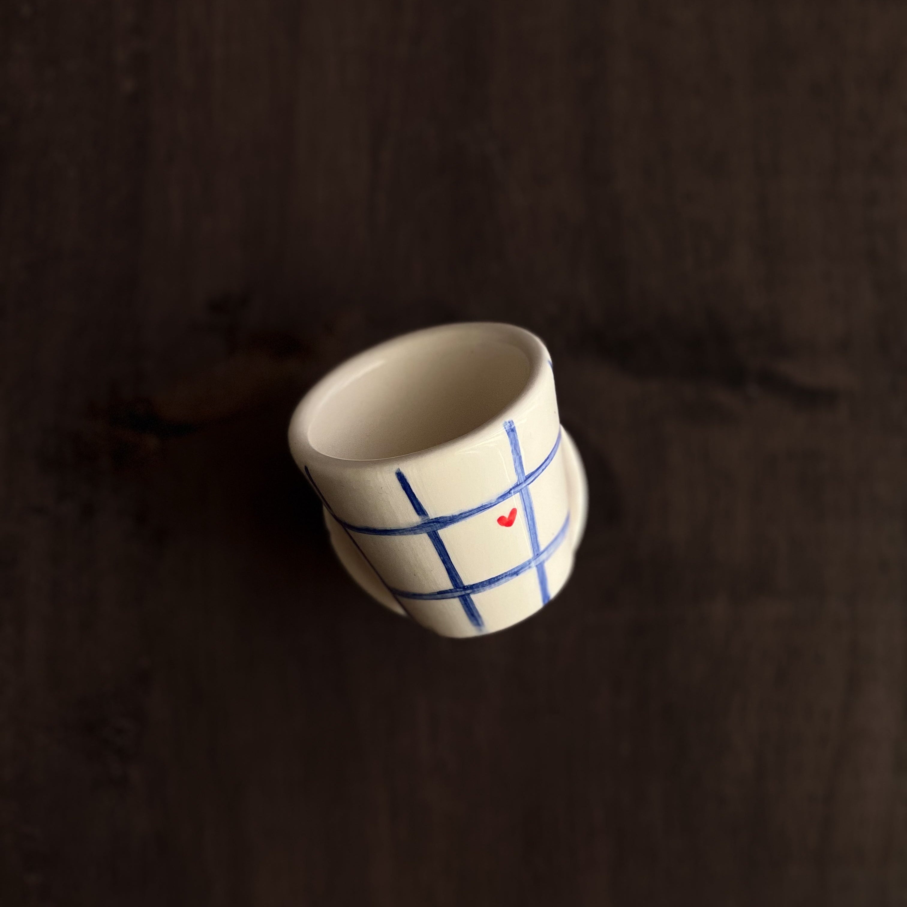Blue Love Coffee Cup