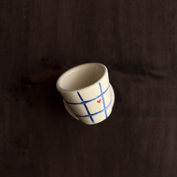 Blue Love Coffee Cup