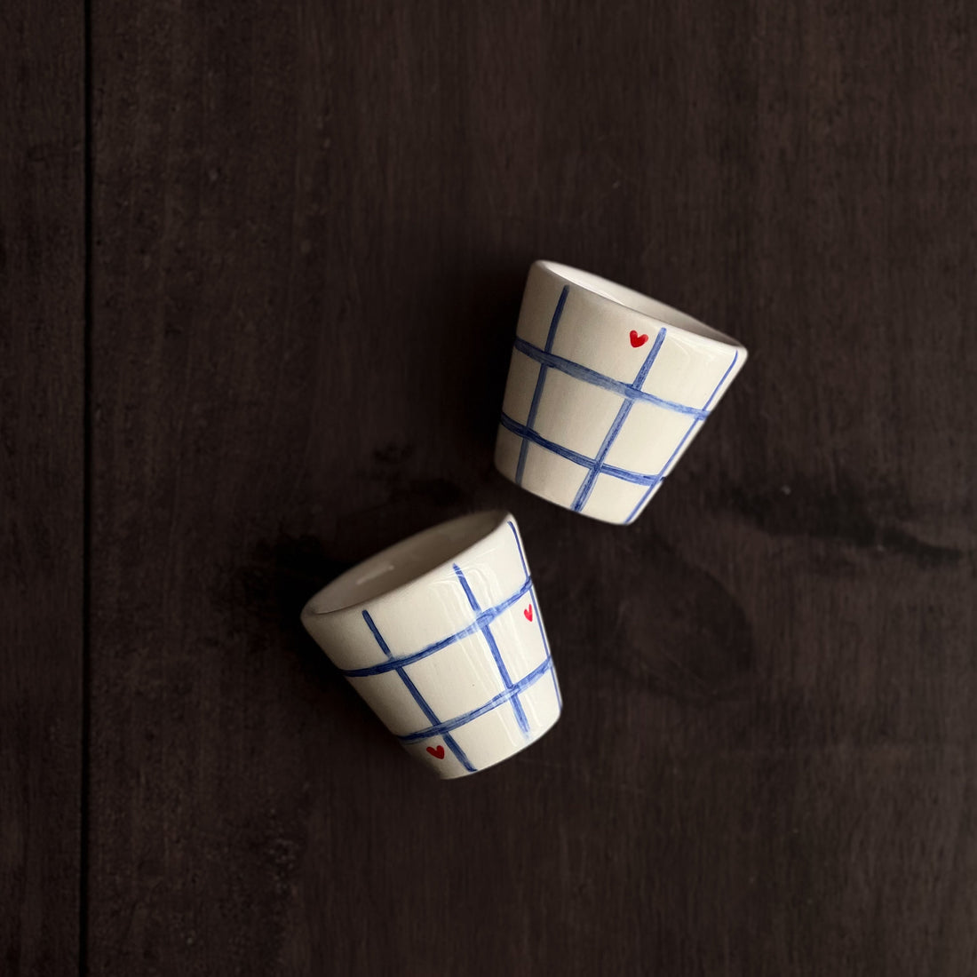 Blue Love Coffee Cup