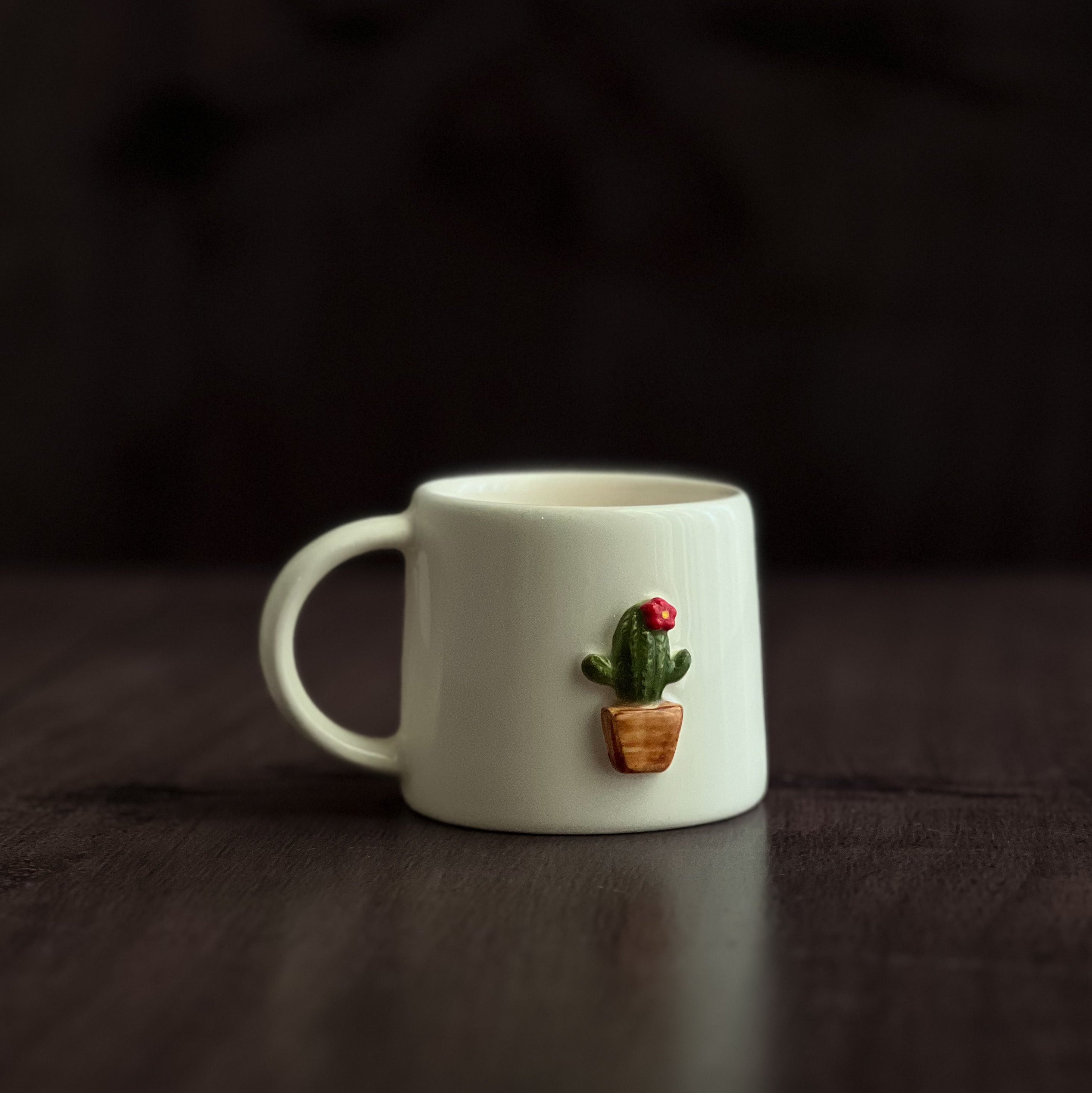 Cactus Double Coffee Cup