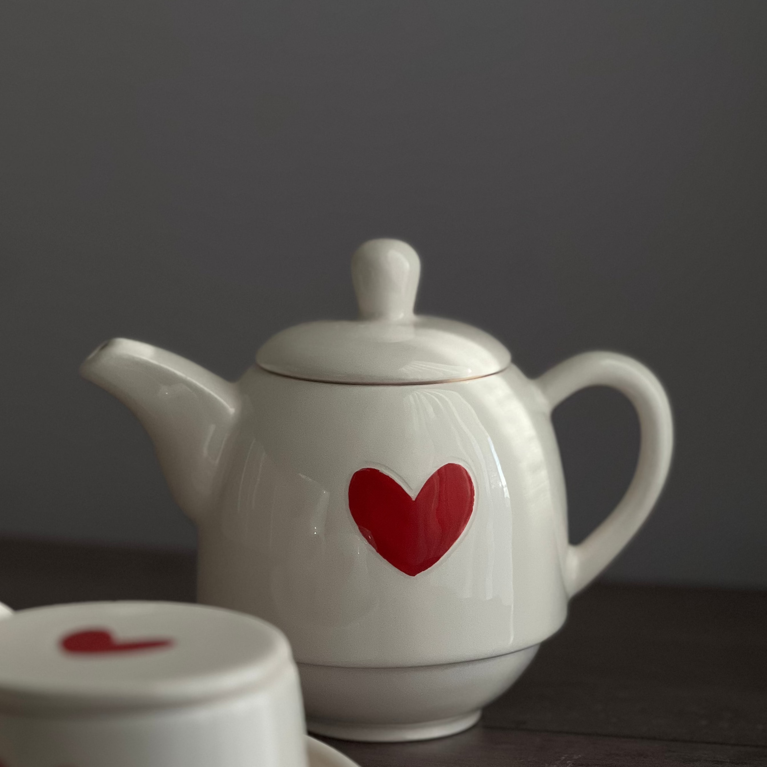 Heart Small Teapot