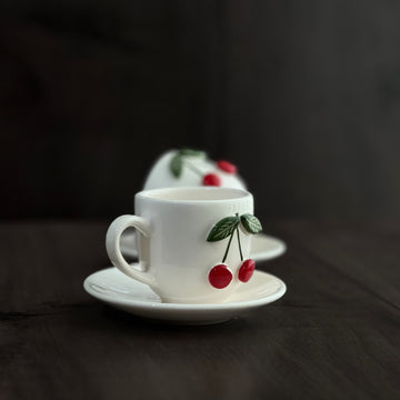 Cherries Coffee Cup