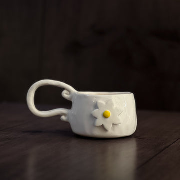 White Flower Cup