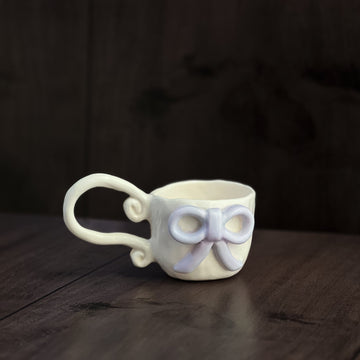 Lilac Ribbon Mug