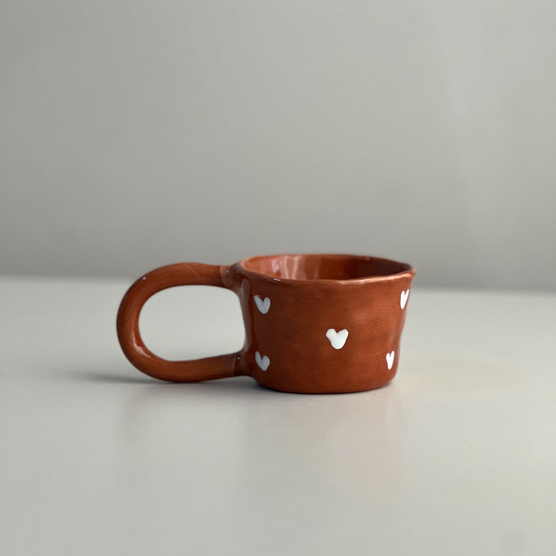Brown Hearts Cup